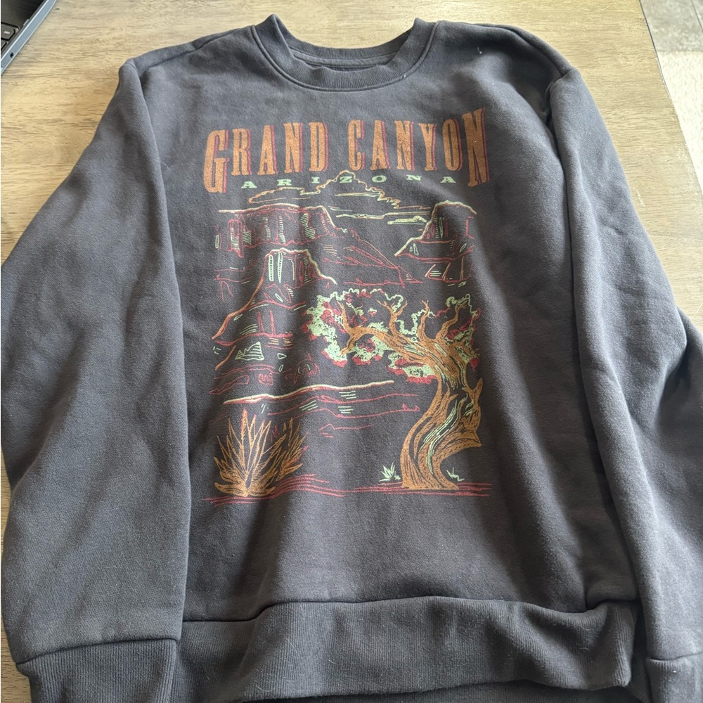 Hollister Black Crewneck Sweater Soft and Stylish